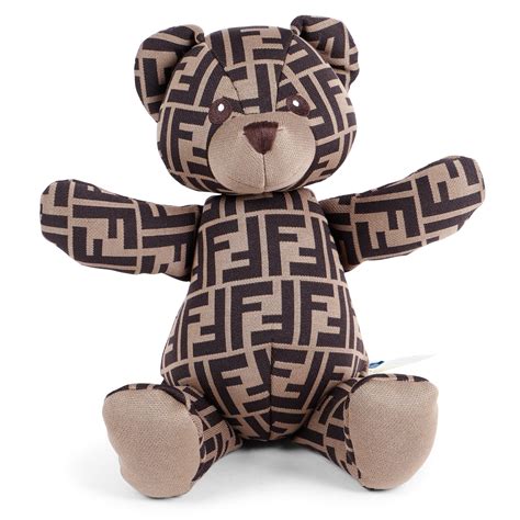 fendi teddy bär|Fendi Baby FF Teddy Bear .